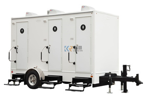 Modèle 3D de Conception de Toilettes Mobiles de Luxe, Remorque Sanitaire Portable, Salle de Bain, Douche pour Camping-car - Product Image 2