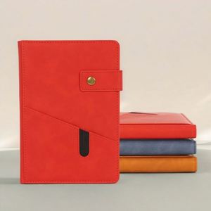 Wholesale Personalized Composition Pu Leather Notebook Hardcover A5 Kraft <b>Journal</b> Notebook with Custom Logo - Product Image 5