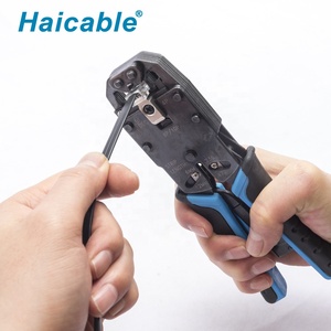 Mèo 6 Cáp Nối <span class=keywords><strong>Modular</strong></span> Cắm Uốn Tóc Bồng Công Cụ HT-200R Vũ Nữ Thoát Y Cuttar Mèo 7 Crimper Công Cụ - Product Image 4