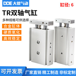 Cylindres à double tige TR6*10/20/25/30/40/50 à double cylindre - Product Image 3