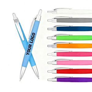Wholesale Logo Plastic Ballpoint <b>Pen</b> Bulk Order Personalized Printing Gift Office Supply Custom Promotional Gifts - Product Image 1