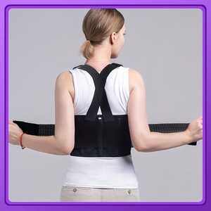 Soporte para Costillas con Correas para Hombros, Poliéster Negro, Modelo 6022, para Fijación y Soporte de Costillas - Product Image 4