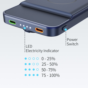 10000 Mah ความจุสูงไร้สายชาร์จแม่เหล็กดูดวงเล็บ <span class=keywords><strong>Power</strong></span> <span class=keywords><strong>Bank</strong></span> สําหรับ <span class=keywords><strong>iPhone</strong></span> 15 14 <span class=keywords><strong>13</strong></span> สําหรับ <span class=keywords><strong>Power</strong></span> <span class=keywords><strong>Bank</strong></span> Dropshipping - Product Image 3