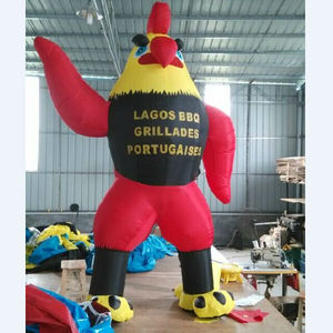 Publicidade BIngo: Inflável Gigante de Natal para Exterior, Desenho Animado, Gorila Inflável, Decoração Americana - Product Image 5