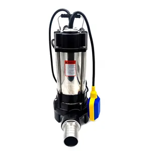 High flow Treatment of sewage cut submersible sewage water pump