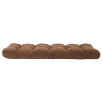 Chaise de sol d'intérieur agréable pour la peau avec support dorsal Canapé de sol de haute qualité, doux et confortable Chaise de sol paresseuse pliante