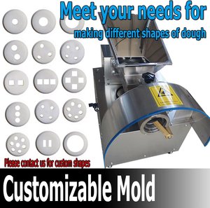 Piccola Macchina Automatica per Dividere l'Impasto in Acciaio Inox, Attrezzatura per Tagliare l'Impasto per Panetterie, Pizzerie e Piccoli Negozi - Product Image 2