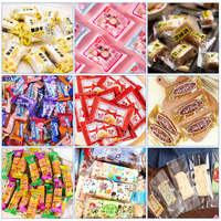高速巧克力食品包装机流量包装机小型糖果包装机