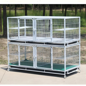 Jaula Premium <span class=keywords><strong>de</strong></span> Múltiples Niveles <span class=keywords><strong>para</strong></span> Mascotas, Resistente y con Ruedas, <span class=keywords><strong>para</strong></span> Múltiples Gatos y Perros, Centros <span class=keywords><strong>de</strong></span> Cría, Refugios <span class=keywords><strong>para</strong></span> Mascotas y Clínicas Veterinarias - Product Image 4