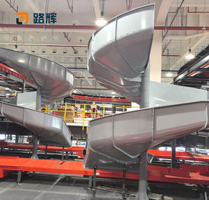 Tự Trọng Lực Phân Loại Trượt Xoắn Ốc Trượt 3PL Hiệu Quả Kho Hàng Tự động Hóa Phân Loại Hành Lý Cho Sân Bay - Product Image 5