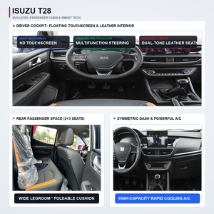 Camionnette 4x4 de sécurité tactique avec barre lumineuse, ports de toit et capacité de remorquage de 2800 kg, véhicule de réponse aux urgences pour la garde - Product Image 5