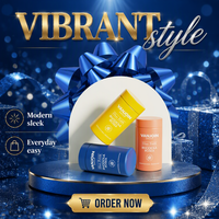 Bouteille de capsule en verre bleu de 150ml avec logo personnalisé Emballage de bouteille de pilule cylindrique à large ouverture avec couvercle en plastique pour cadeaux de vitamines pharmaceutiques