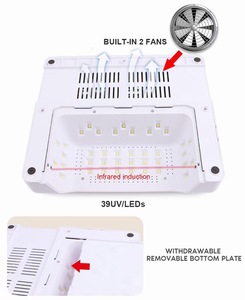 Aspirador de Polvo para <span class=keywords><strong>Uñas</strong></span> Profesional Multifuncional con Luz Máquina de Manicura Eléctrica para <span class=keywords><strong>Uñas</strong></span> de Acrílico - Product Image 5