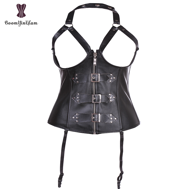 ホルターネックシェイプウェアカップレスビスチェトップ12弾性