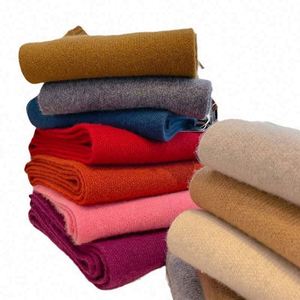 Écharpe longue en laine tricotée 100 % pure laine australienne originale pour femme, idéale pour l'hiver – Vente en gros - Product Image 2