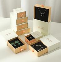 Boîte de rangement rigide étanche et réutilisable pour bijoux avec tiroir pour boucles d'oreilles, bagues, bracelets, colliers et montres - Vente en gros