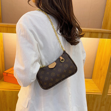 <span class=keywords><strong>Bolso</strong></span> de Hombro <span class=keywords><strong>Mediano</strong></span> de PU para Mujer, Diseño Geométrico de Alta Gama, Elegante, con Cierre, Portátil, a la Moda, Combinable con Todo - Product Image 4