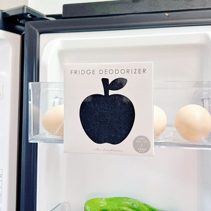 Désodorisant pour réfrigérateur au charbon actif en forme de pomme, absorbeur d'odeurs - Product Image 1