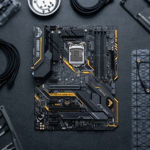 เมนบอร์ด AsusTUF-Z370-PLUS GAMING สำหรับโอเวอร์คล็อก ชิปเซ็ต Intel Z370 ซ็อกเก็ต LGA 1151 รองรับ DDR4 รูปแบบ ATX พอร์ต SATA คู่ เมนบอร์ดขนาดใหญ่รุ่นใหม่ - Product Image 3