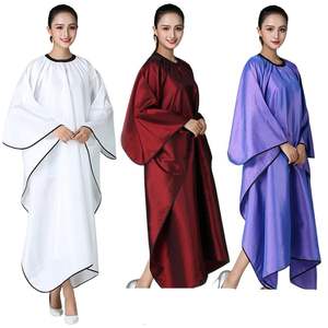 Tablier de <span class=keywords><strong>coiffeur</strong></span> en coton écologique et durable, élégant, pour salon, chemise de travail, maquillage, taille, usage domestique, sans manches - Product Image 2