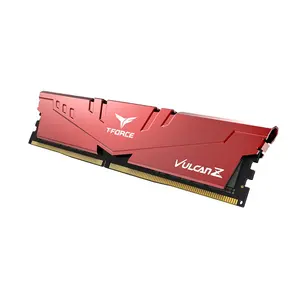 Team T-Force Vulcan Z 8GB 16GB 32GB 288-Pin PC RAM DDR4 2666MHZ 3000MHZ 3200MHZ 3600MHZ Desktop Memory Mode Red and Gray