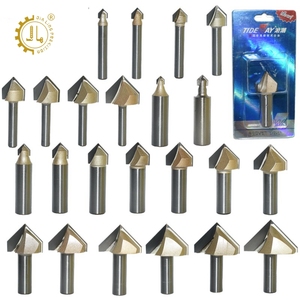 Tideway V rãnh Bộ định tuyến bit cacbua nghiêng 3D V rãnh CNC bit 90 độ cacbua công nghiệp v BT cho Bộ định tuyến CNC - Product Image 5