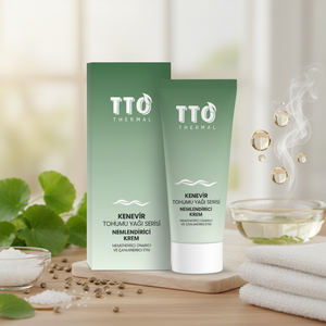 TTO Thermal Moisturizing <b>Face</b> Cream Centella Asiatica Hemp Seed Oil Niacinamide Collagen Hyaluronic Acid Skin Barrier Support - Product Image 3