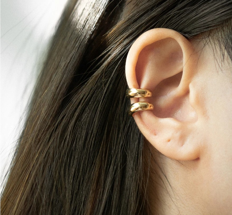 Minimalist Christmas Jewelry Fashion Wire Ear Cuff Cartilage Earrings  Stainless Steel Minimal Ear Cuff Earrings for Women Girls