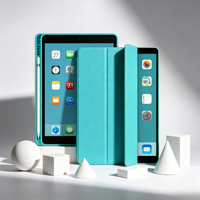 Étui de protection en cuir magnétique détachable pour iPad 10,9 pouces 2022 A16 & 2025 avec support pour stylet 28,7x26,5