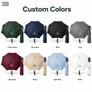 Paraguas Plegable Automático con Logotipo Personalizado, Resistente al Viento, Protección UV, Paraguas de Viaje para Lluvia y Sol, Regalo Empresarial - Product Image 3