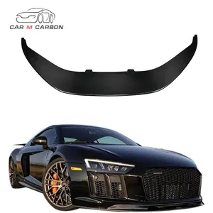 2016-2019Year Car Auto Body Parts Carbon R8 V Style Full Body Sets Front Bumper Lips Rear Diffuser Splitters Rear Spoiler Wings