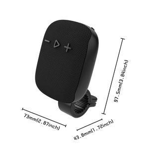 Portable Bicycle Speaker With Card Slot Outdoor Waterproof Rechargeable Battery 5.0 Version - Product Image 5