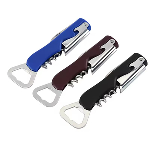 Venta al por mayor regalos promocionales Acero inoxidable <span class=keywords><strong>vino</strong></span> corcho tornillo sacacorchos cerveza <span class=keywords><strong>vino</strong></span> <span class=keywords><strong>tinto</strong></span> abrelatas multifuncional sacacorchos abridor - Product Image 4