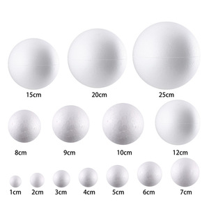 Bóng Xốp Xốp Thủ Công Màu Trắng Bóng Polystyrene Cho Kỳ Nghỉ Đồ Thủ Công Giáng Sinh Và Dự Án Mô Hình Trường Học - Product Image 3