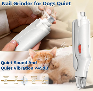 Innovador Cortauñas 2 en 1 Recargable por USB con Sensor de Seguridad Rápido para Perros Grandes, Medianos y Pequeños, y Gatos - Product Image 4