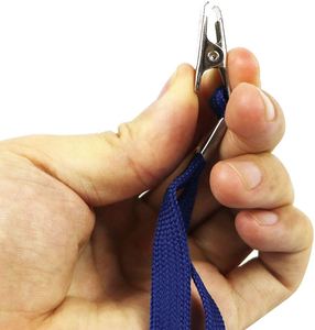 High Quality Custom Logo Printing <b>Polyester</b> Tube <b>Lanyard</b> Neck Strap Keychain/ ID Card Holder <b>Lanyards</b> With Metal Chip - Product Image 3
