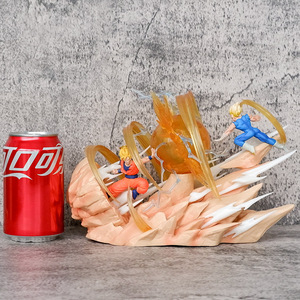 2024 nouveau <span class=keywords><strong>Goku</strong></span> <span class=keywords><strong>Vs</strong></span> <span class=keywords><strong>Vegeta</strong></span> lumière Majin <span class=keywords><strong>Vegeta</strong></span> Dragon Balls modèle Statue Collection <span class=keywords><strong>DBZ</strong></span> 16.5cm Super Saiyan PVC jouets Anime Figure - Product Image 3