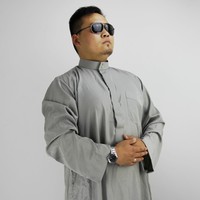 Grande Vente Thobe Islamique Homme Vêtement Traditionnel Musulman Anti-Statique et Respirant Robe Choli Abaya pour Hommes