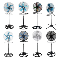 Grande Vente Ventilateur Industriel 3 en 1 de 18 Pouces, Ventilateur sur Pied Puissant en Métal à Circulation d'Air pour Tour de Refroidissement Électrique