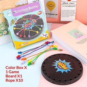 Juego de Desenredar Cuerdas Brainy Knots, Rompecabezas de Cuerdas Retorcidas, Solución de Cuerdas, Juguete de Enlace Central, Juguetes de Viaje para Adultos y Niños - Product Image 1