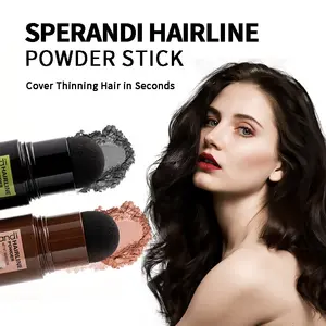 Safe Sweat-Proof Hair Root Filler Powder Building Fiber Organic Thickening Volume Hairline Shade Powder