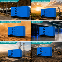 Générateur diesel silencieux Perkins 200 kW 250 kVA 1506A-E88TAG3 alimenté par un moteur authentique pour usage industriel, secours hospitalier et centre de données