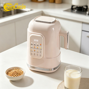 Máquina para Hacer Leche <span class=keywords><strong>de</strong></span> Frutos Secos con Control por Microcomputadora, con Aislamiento Acústico, para Leche <span class=keywords><strong>de</strong></span> Soya, Jugo <span class=keywords><strong>de</strong></span> Avena, Cereal <span class=keywords><strong>de</strong></span> Arroz y Bebidas Vegetales Caseras - Product Image 4