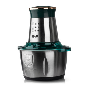 Picadora de Carne Eléctrica Multifuncional de Acero Inoxidable, Estándar Europeo, para el Hogar, 2L - Product Image 2