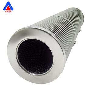 Elemento de filtro de aceite hidráulico de fibra de vidrio plisado filtro 304/316 de acero inoxidable de alta resistencia para sistema de filtración - Product Image 6