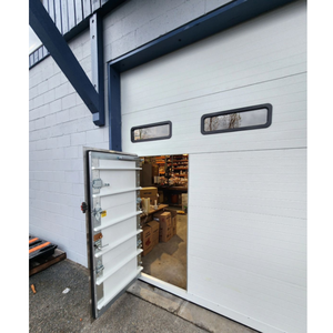 Portes <span class=keywords><strong>de</strong></span> <span class=keywords><strong>garage</strong></span> modernes intelligentes en aluminium, portes automatiques isolées à bascule, prévention des incendies, étanches, finies pour villa, usage industriel, USA - Product Image 4