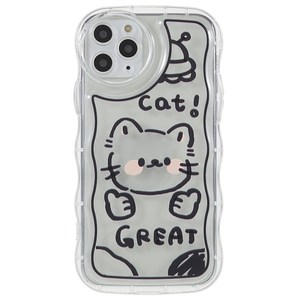 Coque de téléphone mignonne en forme de vague pour iPhone <span class=keywords><strong>11</strong></span> Pro, coque de téléphone antichoc - Product Image 3