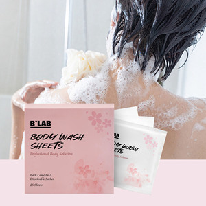 Nieuwe Aanwinsten Natuurlijke Douchegel <span class=keywords><strong>Bulk</strong></span> voor Douchegelvellen Reisformaat Oplosbare Draagbare Zeep Papieren Vellen voor Douchetabletten - Product Image 6