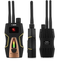 Détecteur de signal RF sans fil portable T8000, caméra anti-espion, détecteur de signal audio GSM, scanner de suivi GPS