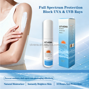 Crème SPF OTVENA sans huile, enrichie en vitamine E, rafraîchissante, anti-<span class=keywords><strong>bronzage</strong></span>, antioxydante, atténuant les <span class=keywords><strong>taches</strong></span> solaires, soin hydratant - Product Image 5